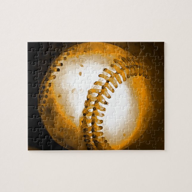 Baseball Artwork - Popular Sports Jigsaw Puzzle (Horizontal)