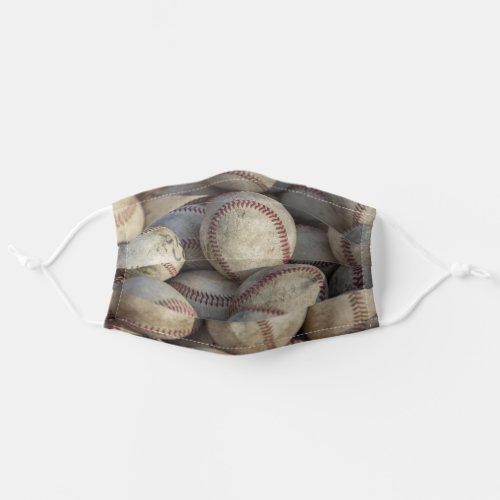 Baseball Artwork _ Sports Art Adult Cloth Face Mask