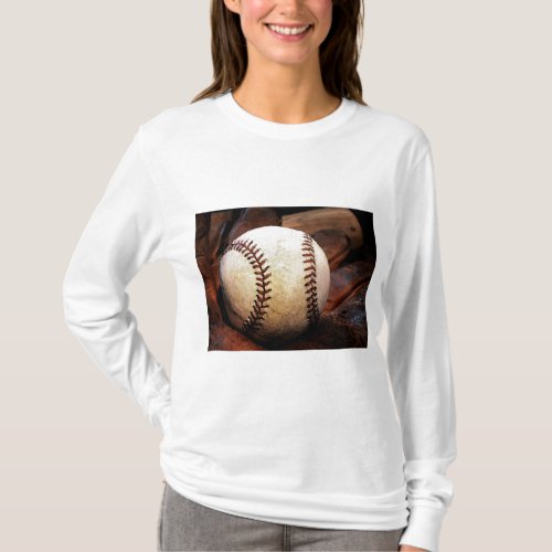 Baseball Artwork T_Shirt