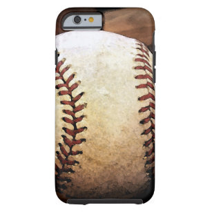 Baseball Artwork Tough iPhone 6 Case