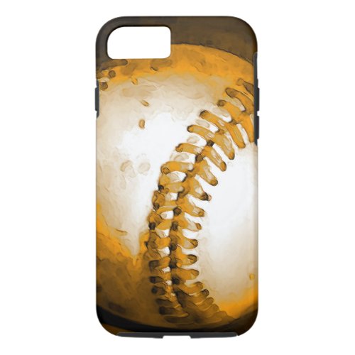 Baseball Artwork Tough iPhone 7 Case