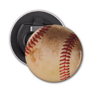Baseball Artwork Vintage Bottle Opener