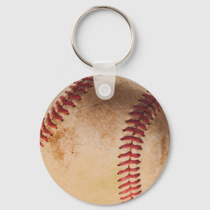 Baseball Artwork Vintage Keychain