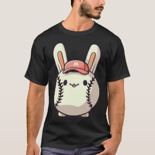 Baseball As Bunny Baseball Easter T-Shirt