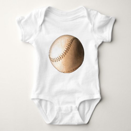 Baseball Baby Bodysuit