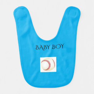 BASEBALL BABY BOY BIB! BABY BIB
