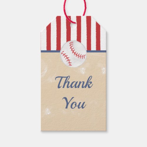 Baseball Baby Shower or Birthday Gift Tag Classic Gift Tags