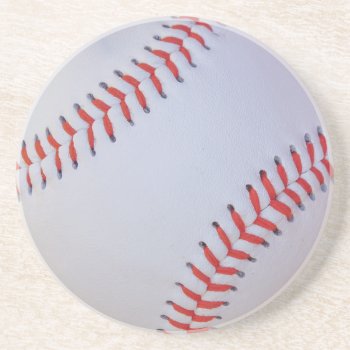 Baseball Background Coaster by Baseball_Designs at Zazzle