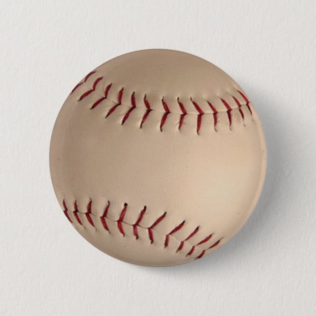 baseball ball  badge button (Front)
