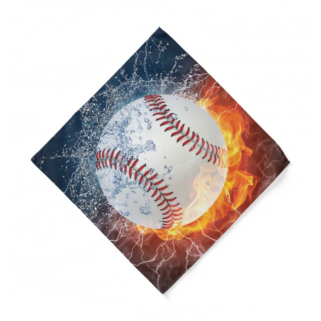Baseball ball bandana (Front)