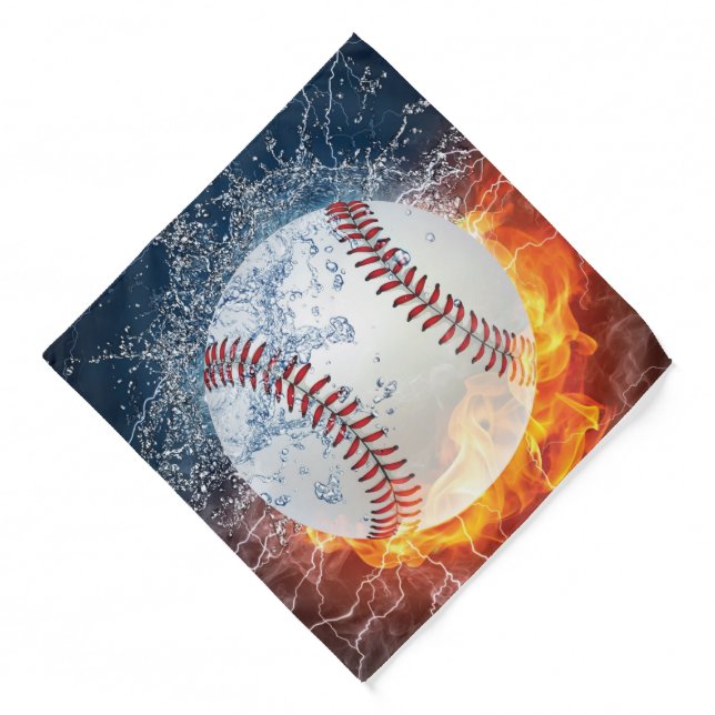 Baseball ball bandana (Front)