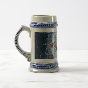 Baseball ball beer stein