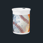 Baseball Ball Beverage Pitcher<br><div class="desc">Baseball Ball</div>