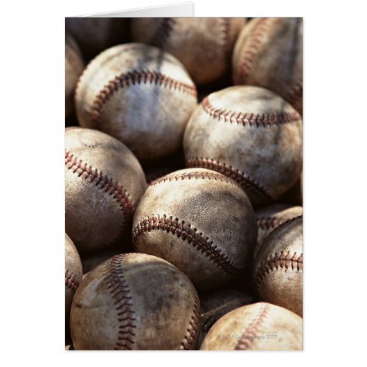 Baseball Ball Cards (Front)