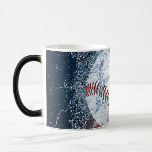 Baseball ball color morph mug 