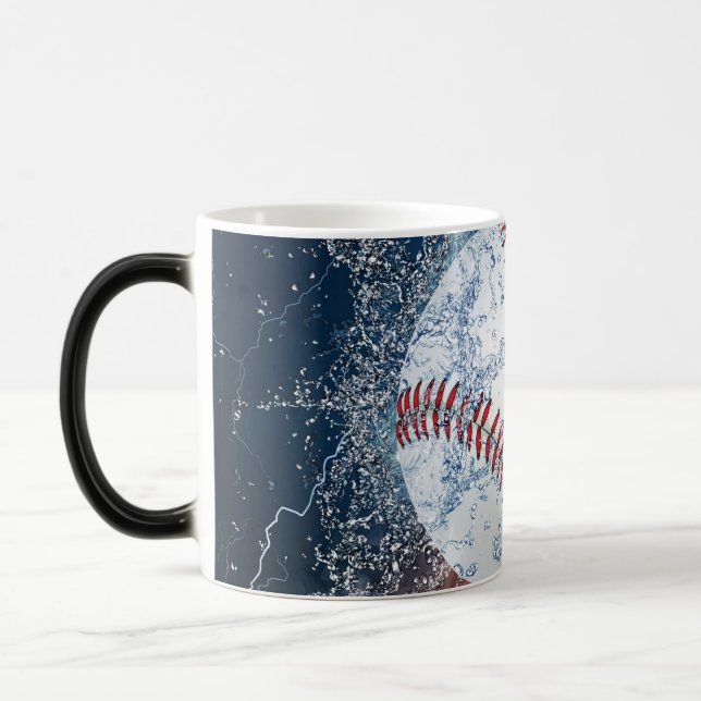 Baseball ball color morph mug  (Left)