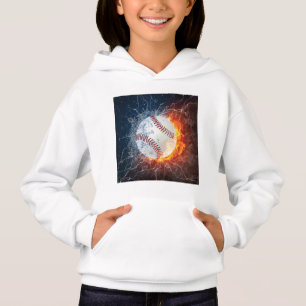 Baseball ball hoodie