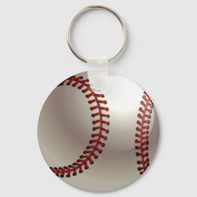 Baseball Ball Keychain (Front)