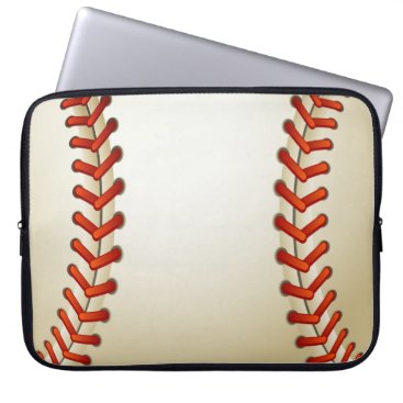 baseball ball laptop sleeve