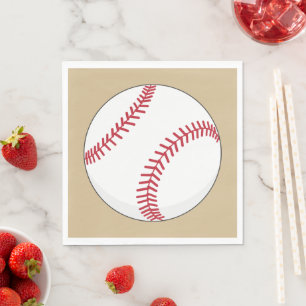 Baseball Ball Napkins