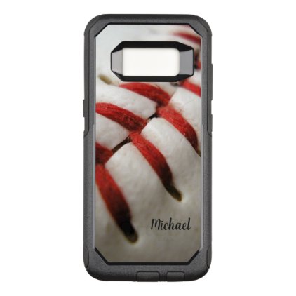 Baseball ball OtterBox commuter samsung galaxy s8 case