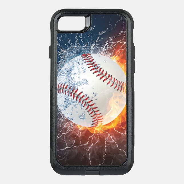 Baseball ball otterbox iPhone case (Back)