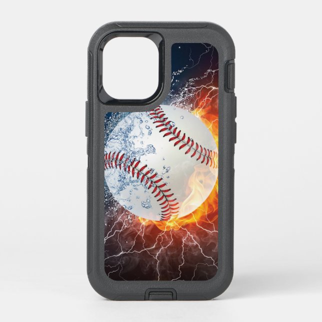 Baseball ball otterbox iPhone case (Back)