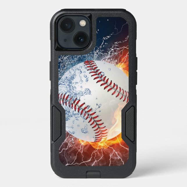 Baseball ball otterbox iPhone case (Back)