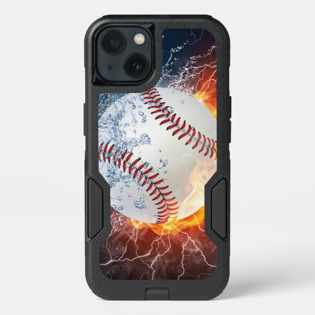 Baseball ball otterbox iPhone case (Back)