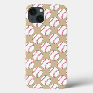 Baseball Ball Pattern iPhone 13 Case