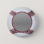 Baseball Ball Photo Pin at Zazzle