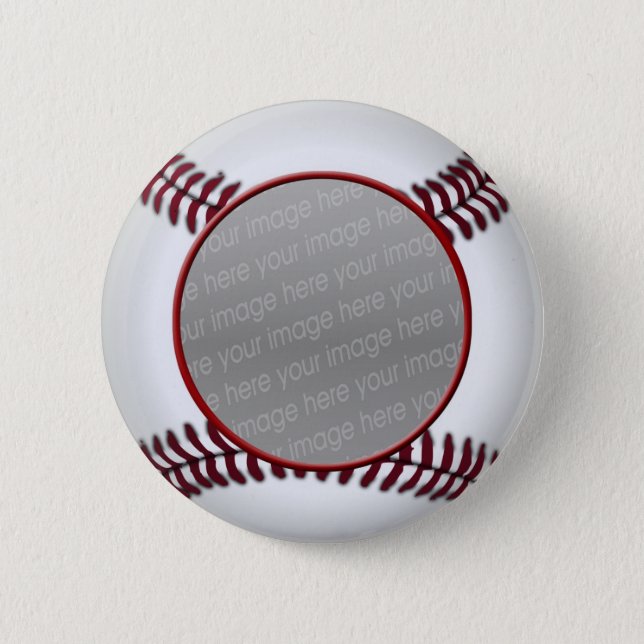 baseball ball photo pin (Front)