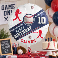 Baseball Ball Player Themed Birthday Party