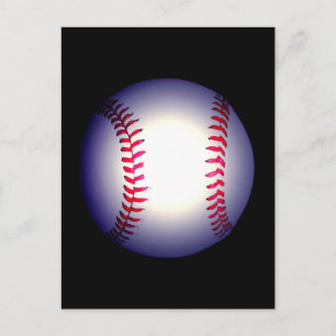 Baseball Ball Postcard
