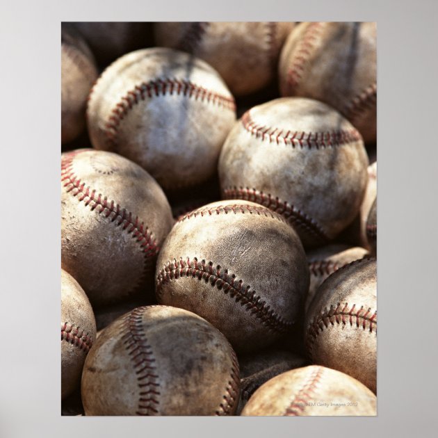 Baseball Ball Poster | Zazzle