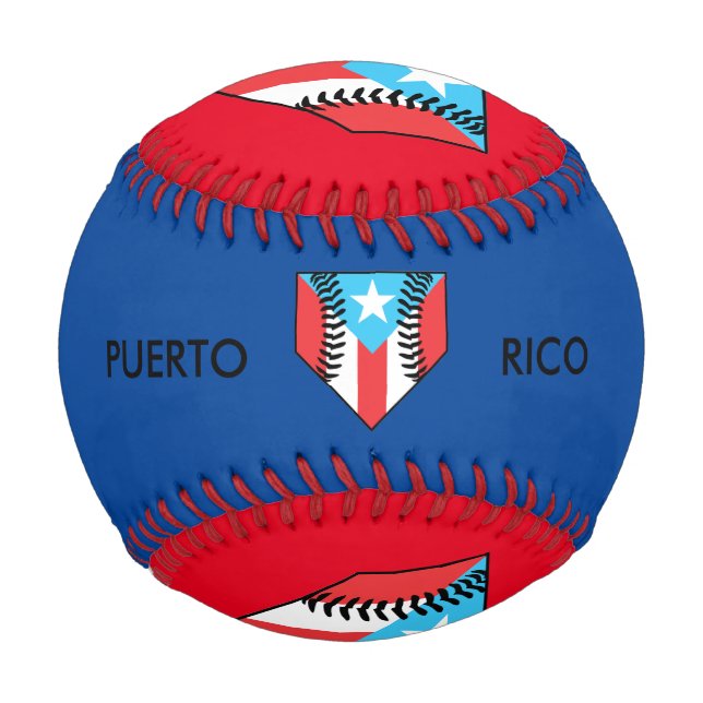 Baseball Ball Puerto Rico (Front)