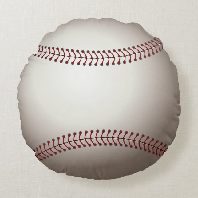 Baseball (ball) round pillow (Front)