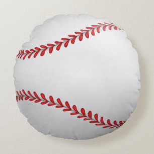 Baseball Ball Round Pillow