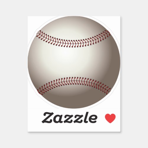 baseball_ball_sport_round_game sticker
