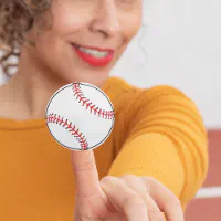 Baseball Ball Stickers, Zazzle