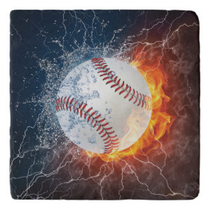 Baseball ball trivet