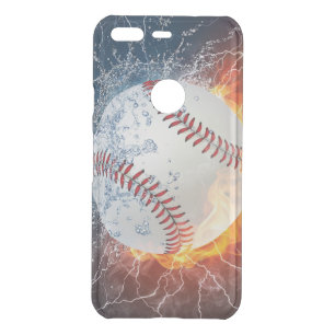 Baseball ball uncommon google pixel case
