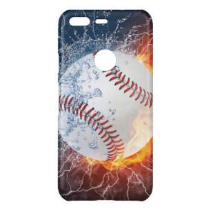 Baseball ball uncommon google pixel case