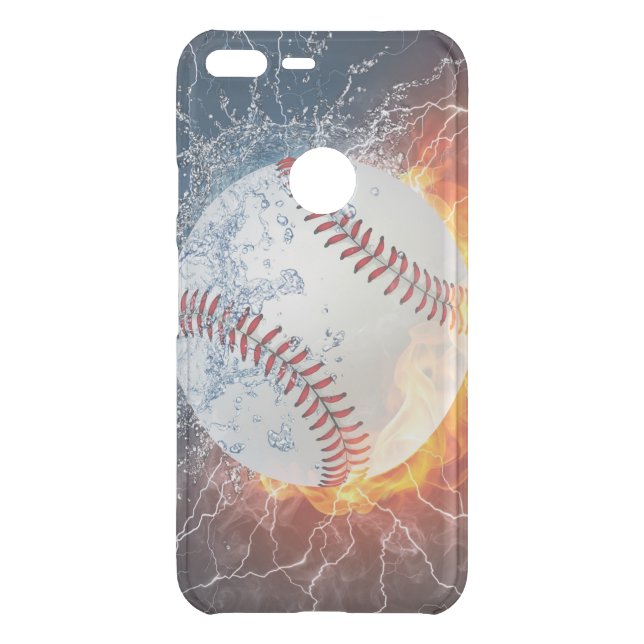 Baseball ball uncommon google pixel XL case (Back)