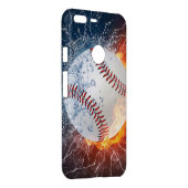 Baseball ball uncommon google pixel XL case (Back/Right)