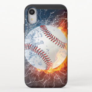 Baseball ball iPhone XR slider case