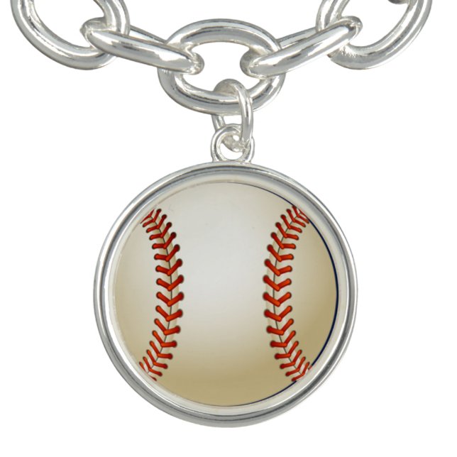 Baseball Balls Sports Pattern Bracelet (Design)