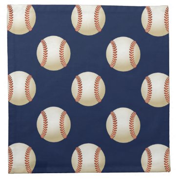 Baseball Balls Sports Pattern Napkin