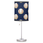 Baseball Balls Sports Pattern Table Lamp (Right)