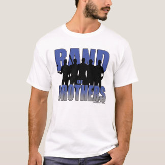 Baseball Band of Brothers (Blue/Silver) T-Shirt
